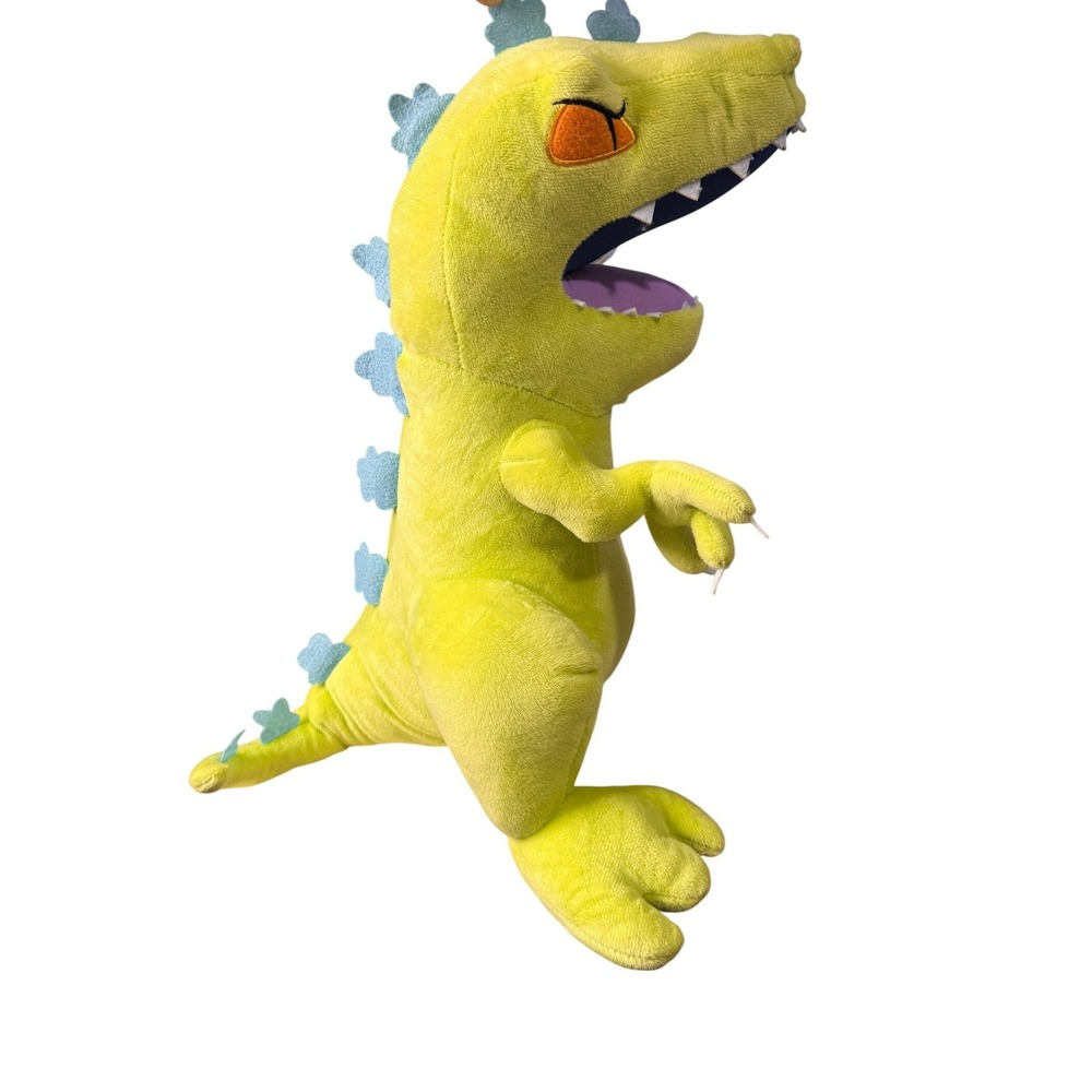 Nickelodeon Rugrats Reptar Plush Green Dinosaur Stuffed Animal 90s Nicktoons Toy